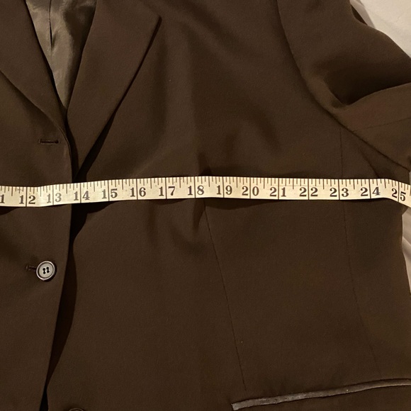Woman’s 2pc Brown Pantsuit - Picture 7 of 14